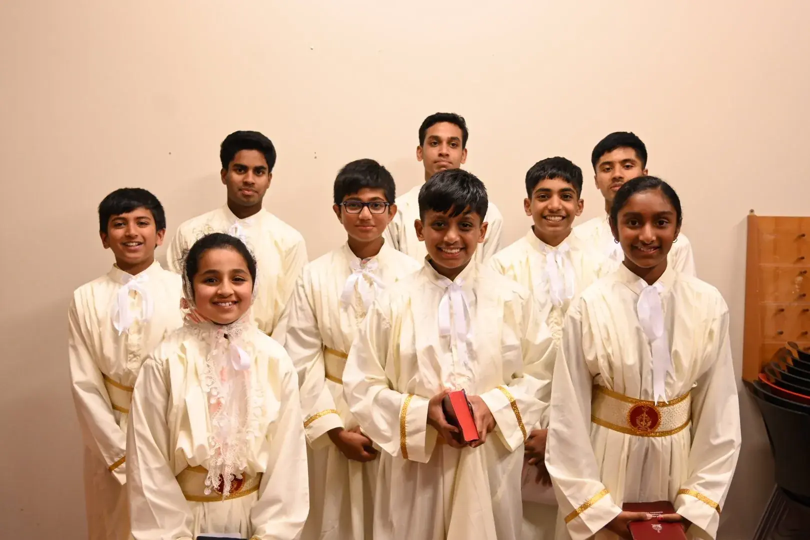 Current Altar Servers of Our Lady of Sorrows Church